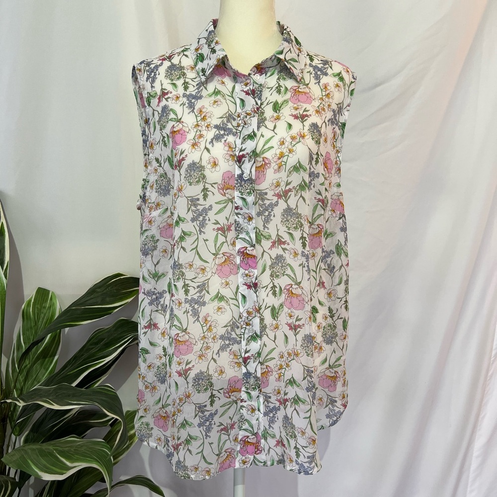 H&M sleeveless blouse